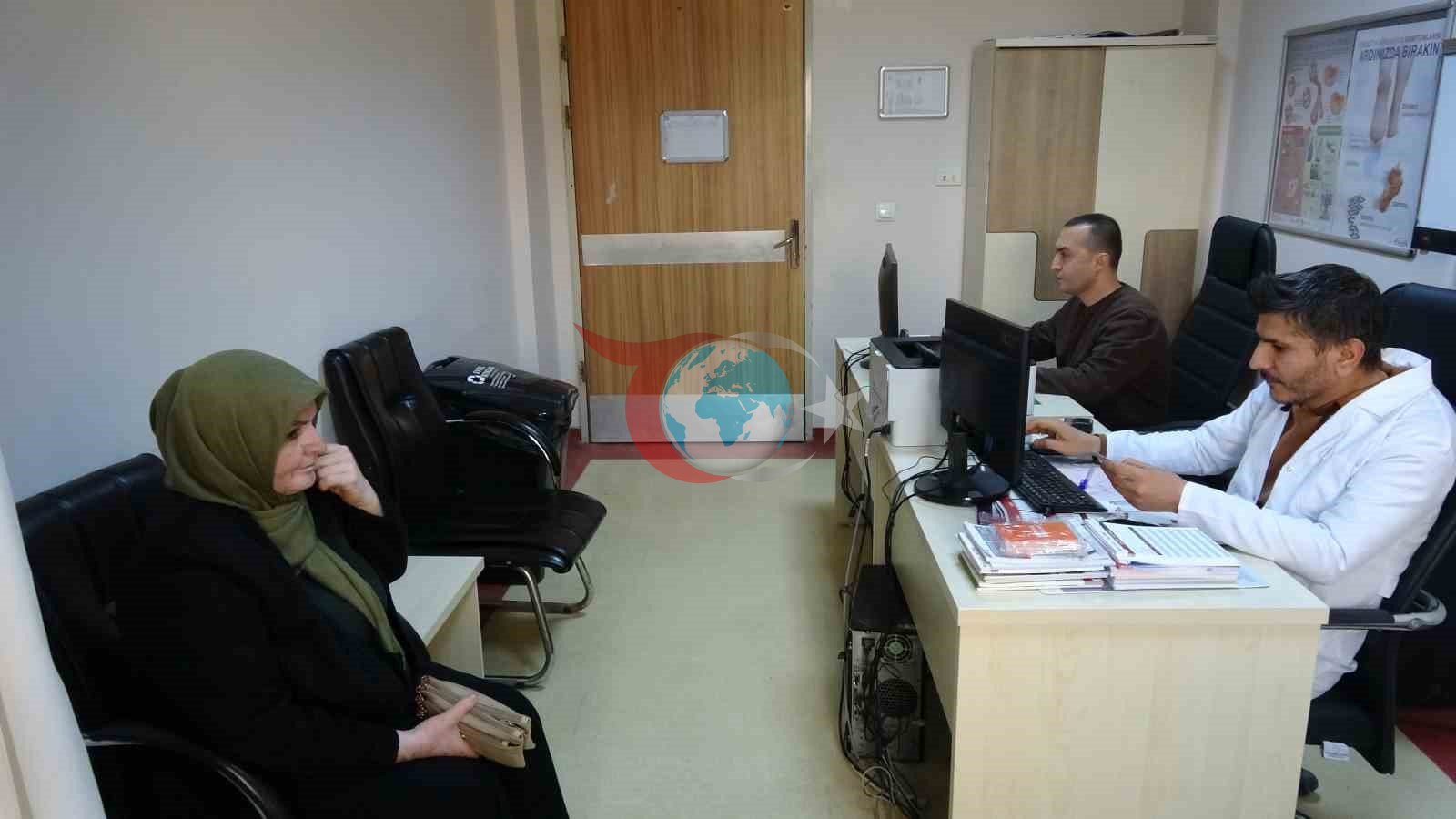 Depremlerde ayakta kalan hastane sağlık üssüne dönüştü