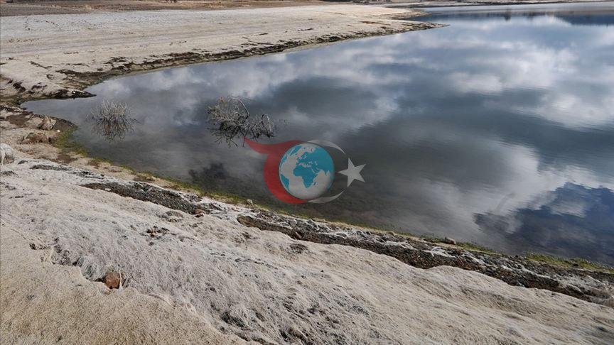 Taberiye Gölü'nden bir görsel.