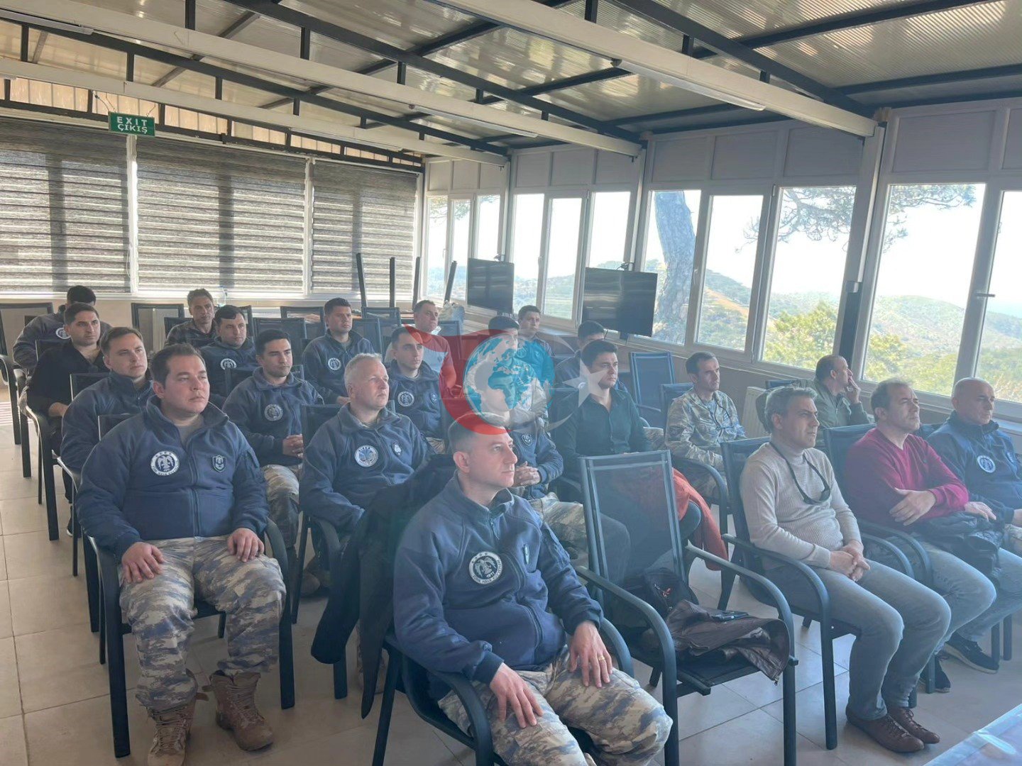 Çanakkale&rsquo;de askeri personele yangın müdahale eğitimi