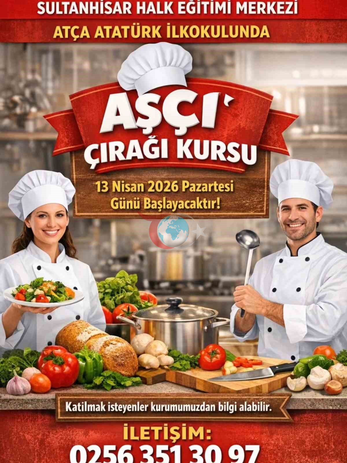 Sultanhisar Halk Eğitim Merkezi&rsquo;nden bilgisayar kursu