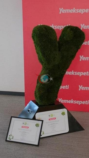 Yemeksepeti, Yeşil Ofis Diplomasını üçüncü kez yeniledi