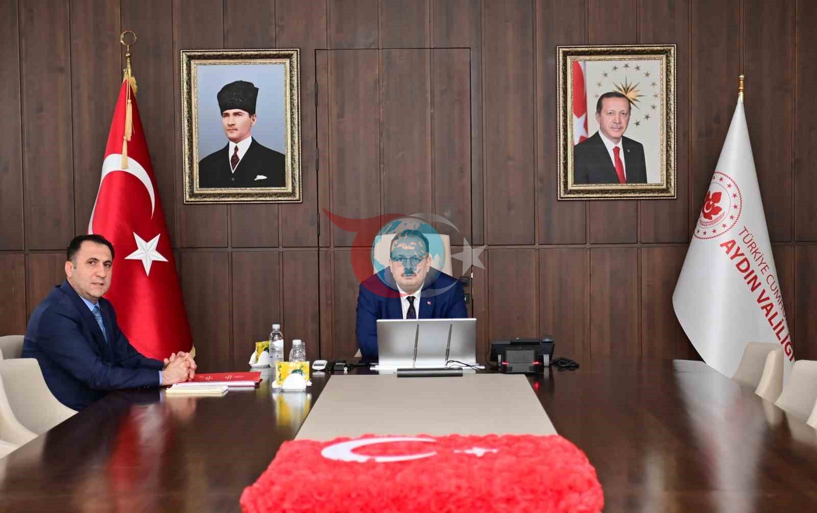 Aydın Valisi Canbolat, Sosyal Hizmetler Üzerine Online Toplantıda Yer Aldı