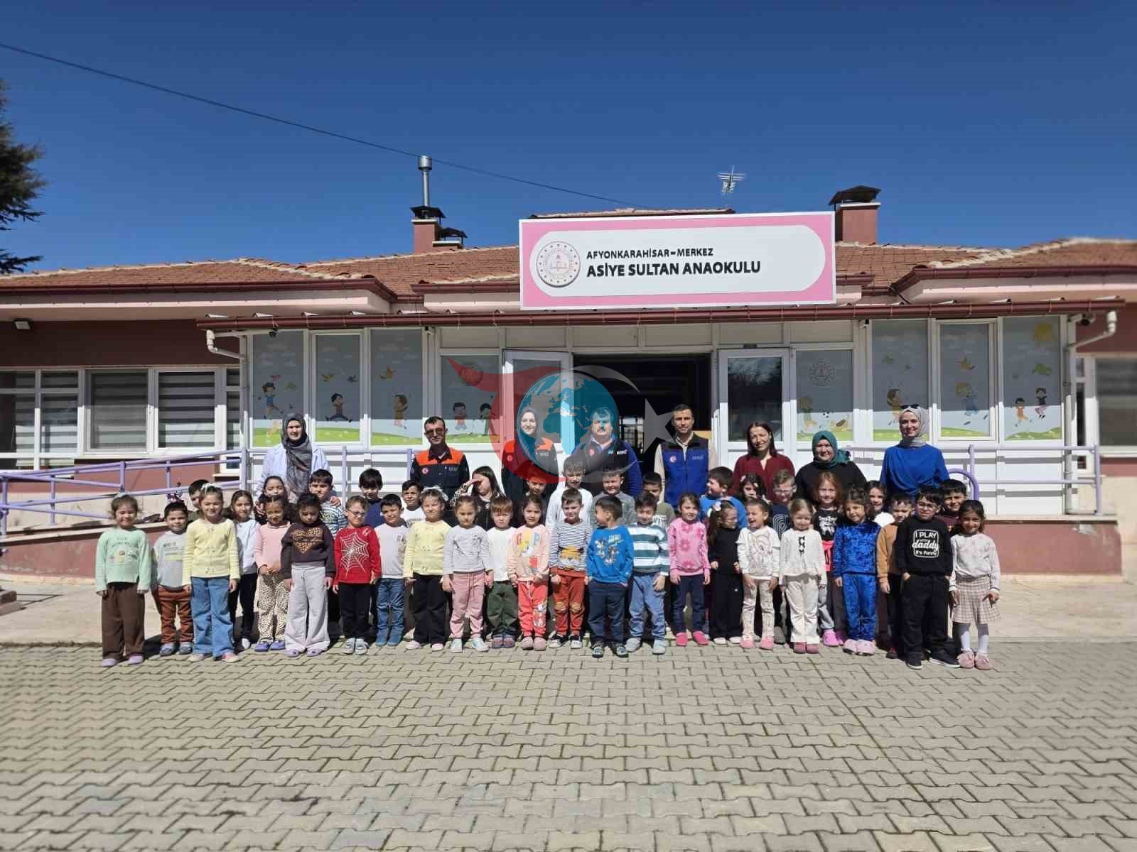Afyon'da Öğrencilere Afet Bilinci Eğitimi