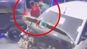 Bursa’da oto tamircisinde şiddet Telefona baktın diyerek çırağı dövdü