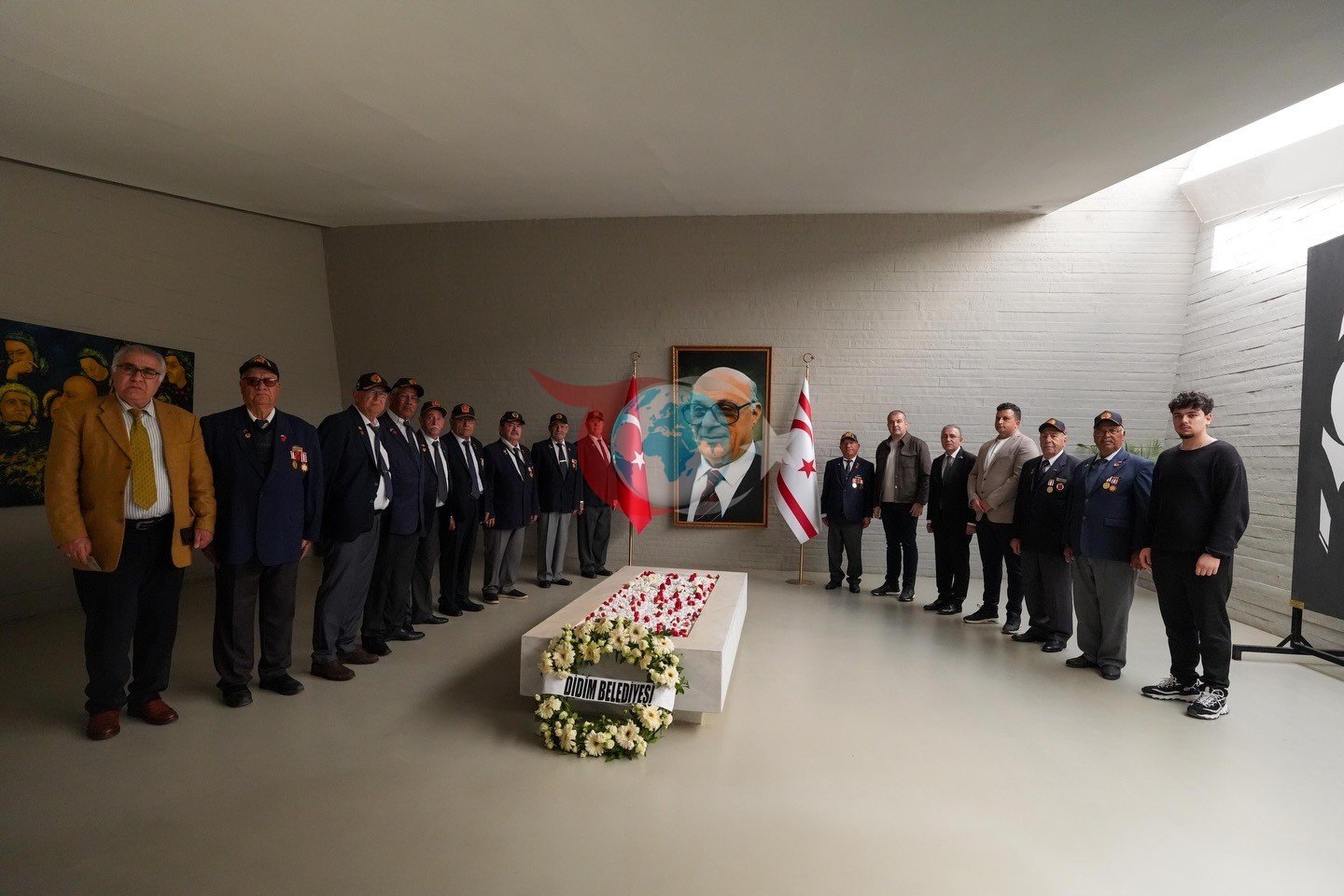 Didimli Kıbrıs Gazileri 52 yıl sonra yavru vatanda