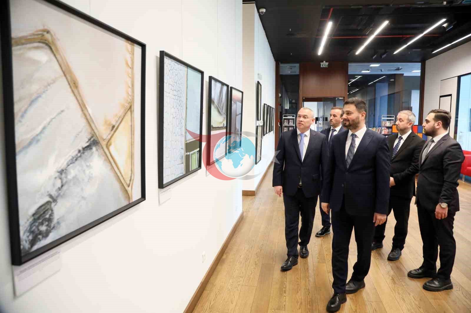 Başkan Öztekin&rsquo;den, Laszlo Keller&rsquo;a iade-i ziyaret