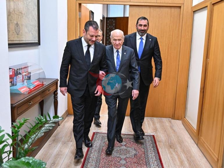 Ertuğrul Doğan’dan Bahçeli’ye ziyaret