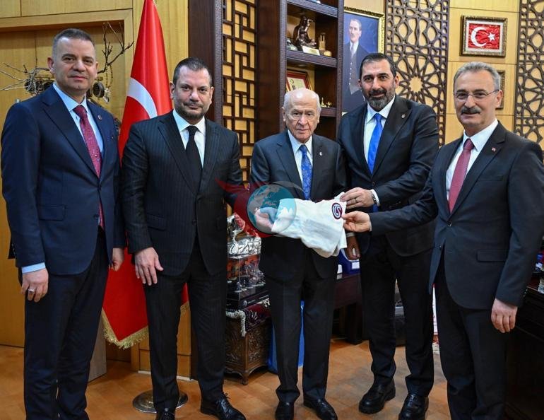 Ertuğrul Doğan’dan Bahçeli’ye ziyaret
