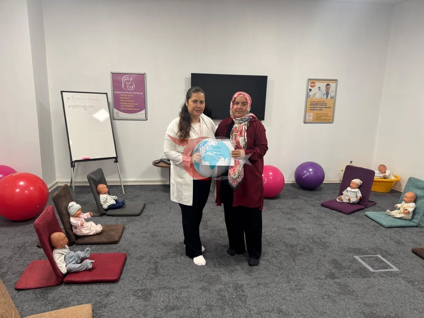 Nazilli&rsquo;de anne adaylarına &rsquo;bilinçli gebelik&rsquo; eğitimi