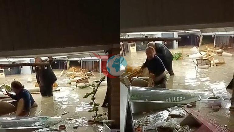 Son anları ortaya çıktı Osmaniyede 2 kişinin öldüğü selin yeni görüntüleri kamerada