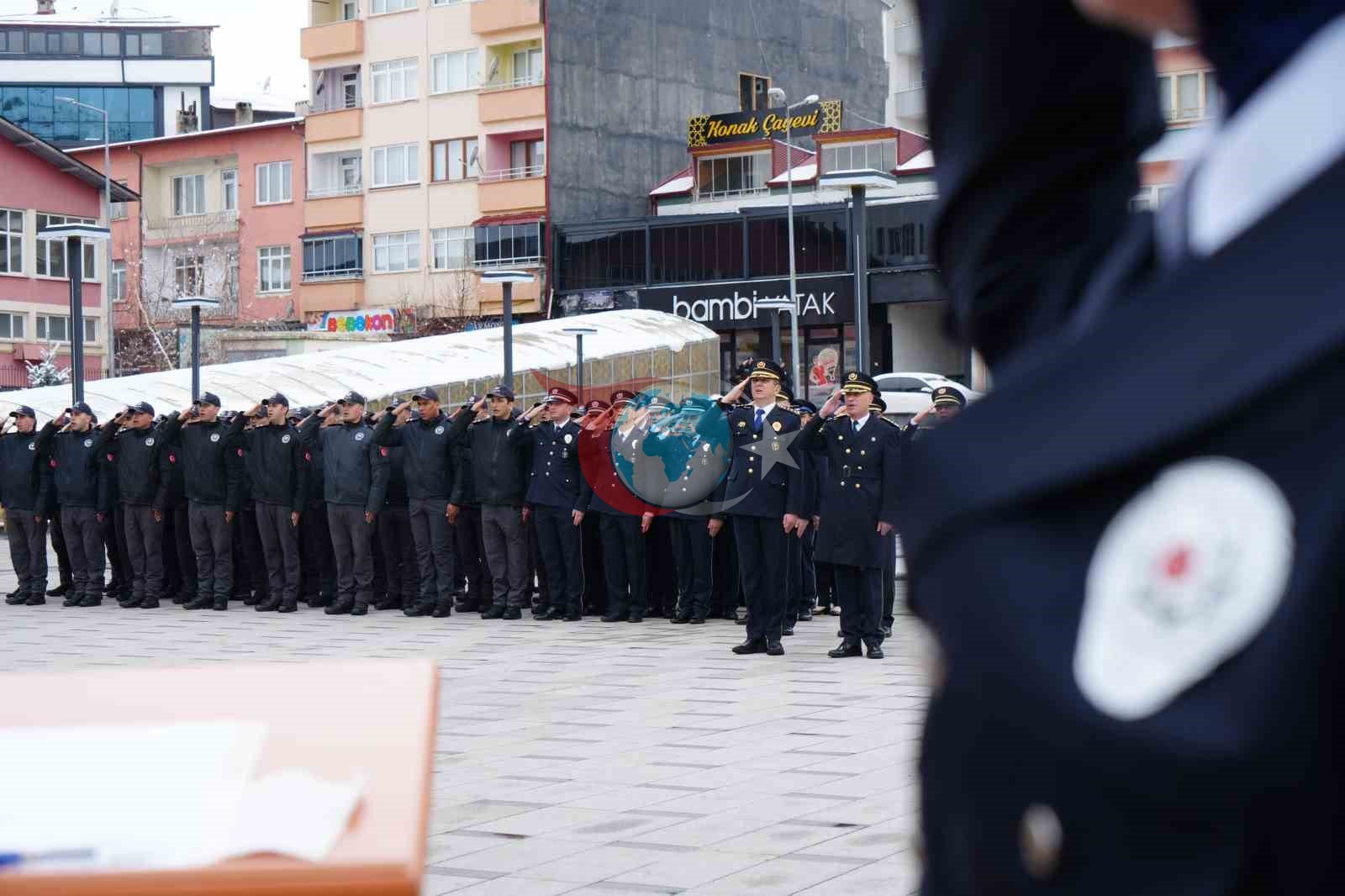 Bayburt&rsquo;ta Polis Haftası törenle kutlandı