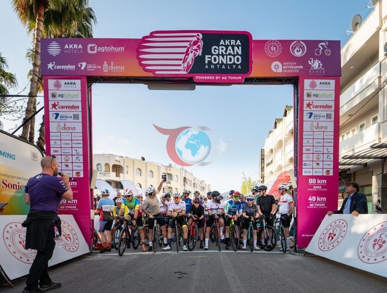 AKRA Gran Fondo Antalya’ya 15 ülkeden 578 sporcu katılacak