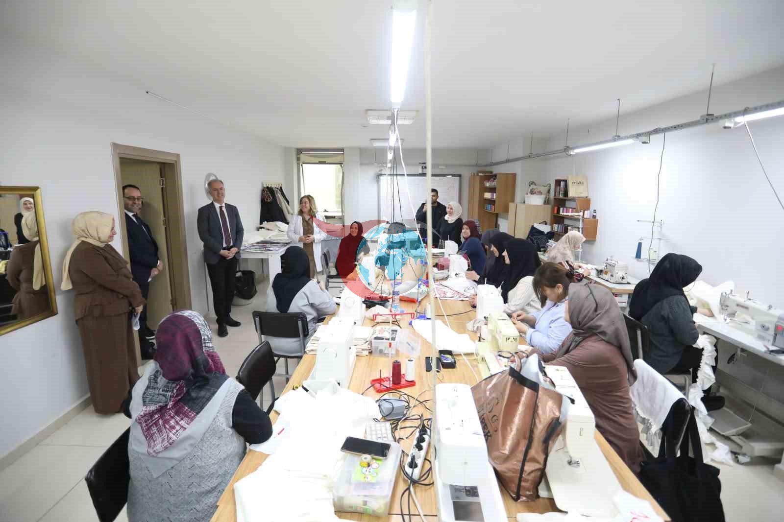 Başkan Taban&rsquo;dan İNESMEK kursiyerlerine ziyaret