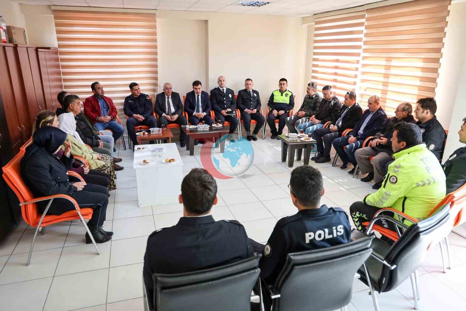 Çameli protokolünden 10 Nisan’da polislere anlamlı ziyaret