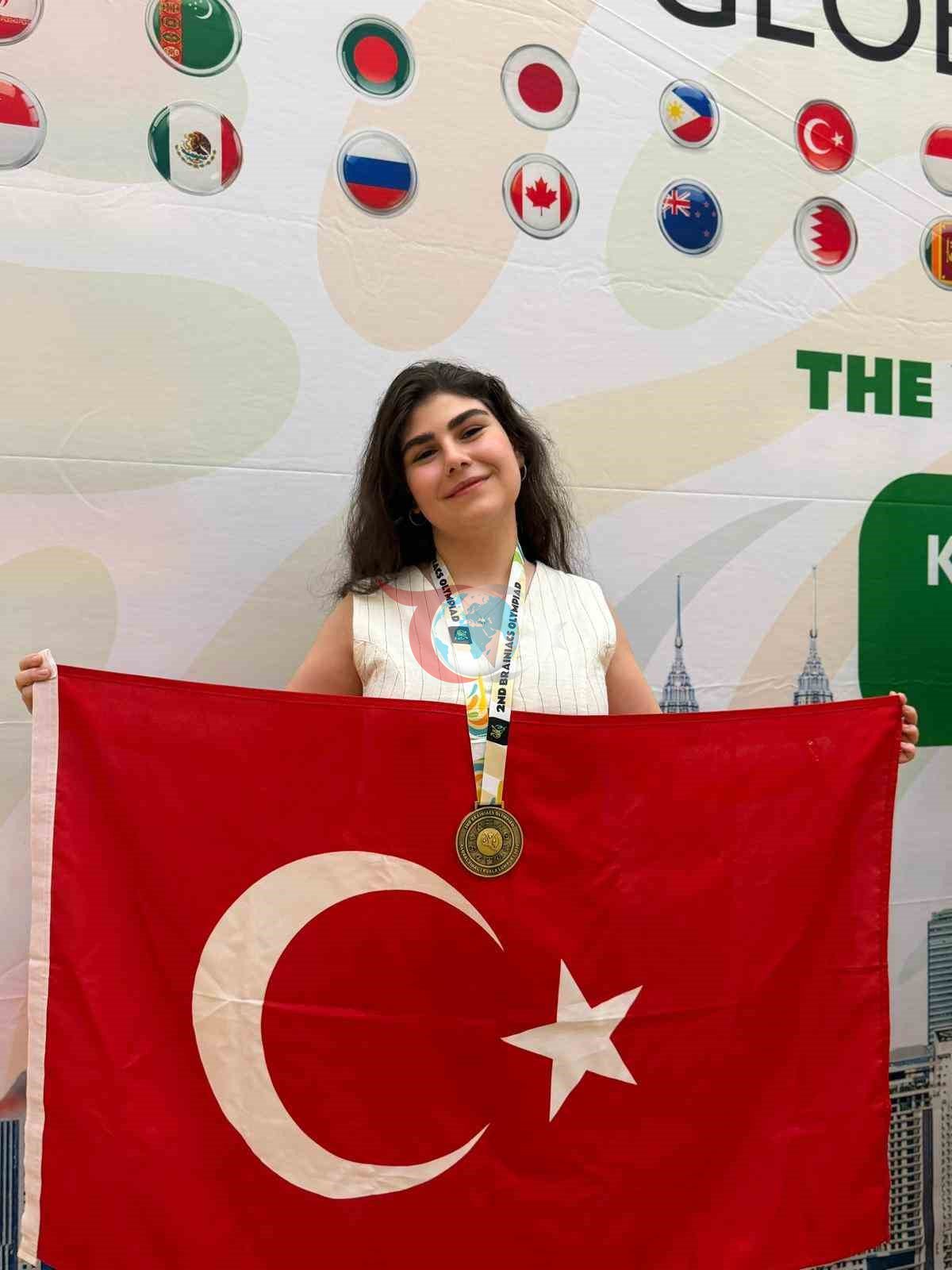 Aydınlı öğrenci uluslararası matematik olimpiyatında altın kazandı