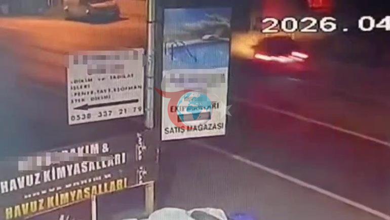 Sakarya’da feci kaza kamerada Takla atan araçta 4’ü çocuk 9 yaralı