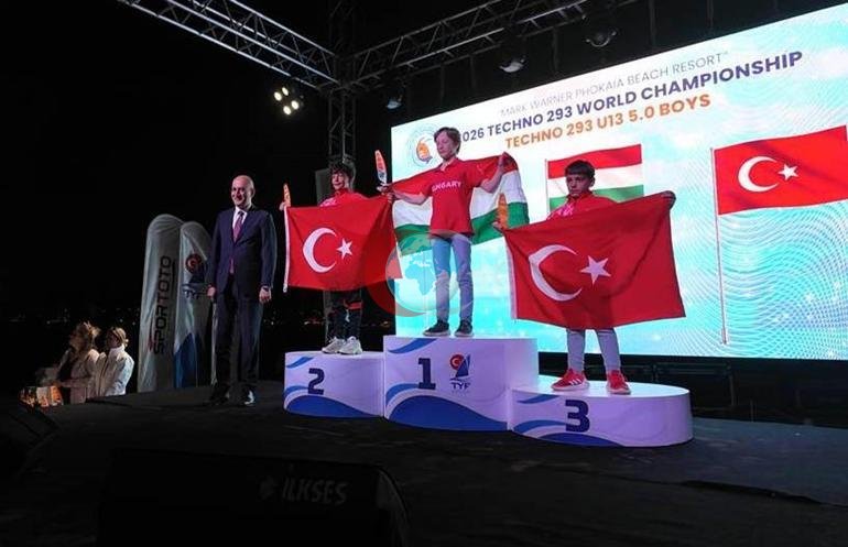 Windsurf Techno 293te şampiyonlar kürsüye çıktı