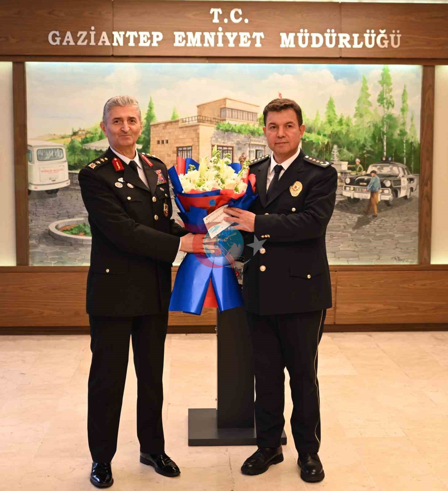 Jandarmadan emniyete anlamlı ziyaret