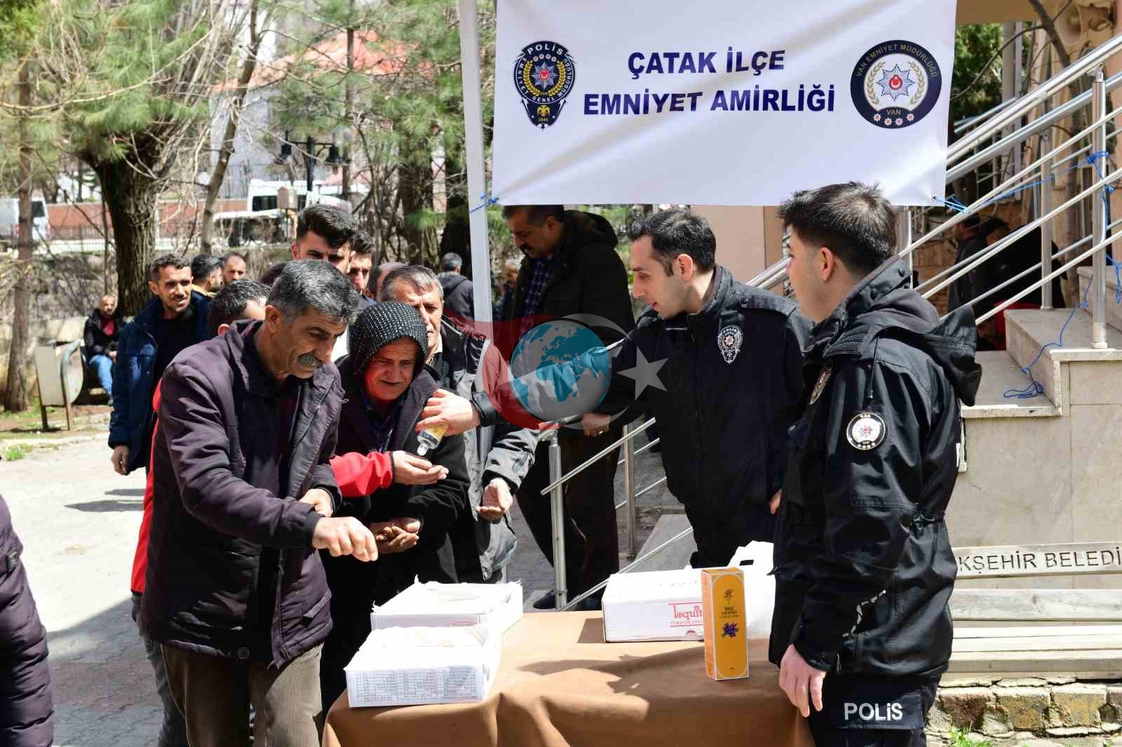 Çatak&rsquo;ta Türk Polis Teşkilatı&rsquo;nın 181. yılı kutlandı