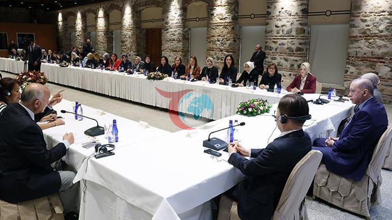 Cumhurbaşkanı Erdoğan, ICAPP Kadın Kolu 9. Toplantısının katılımcılarını kabul etti