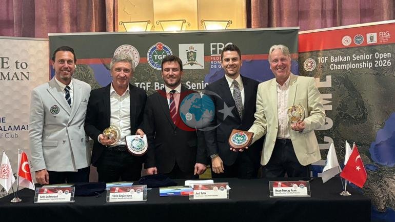 TGF Balkan Senior Açık Turnuvası tamamlandı