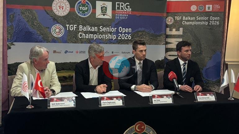 TGF Balkan Senior Açık Turnuvası tamamlandı
