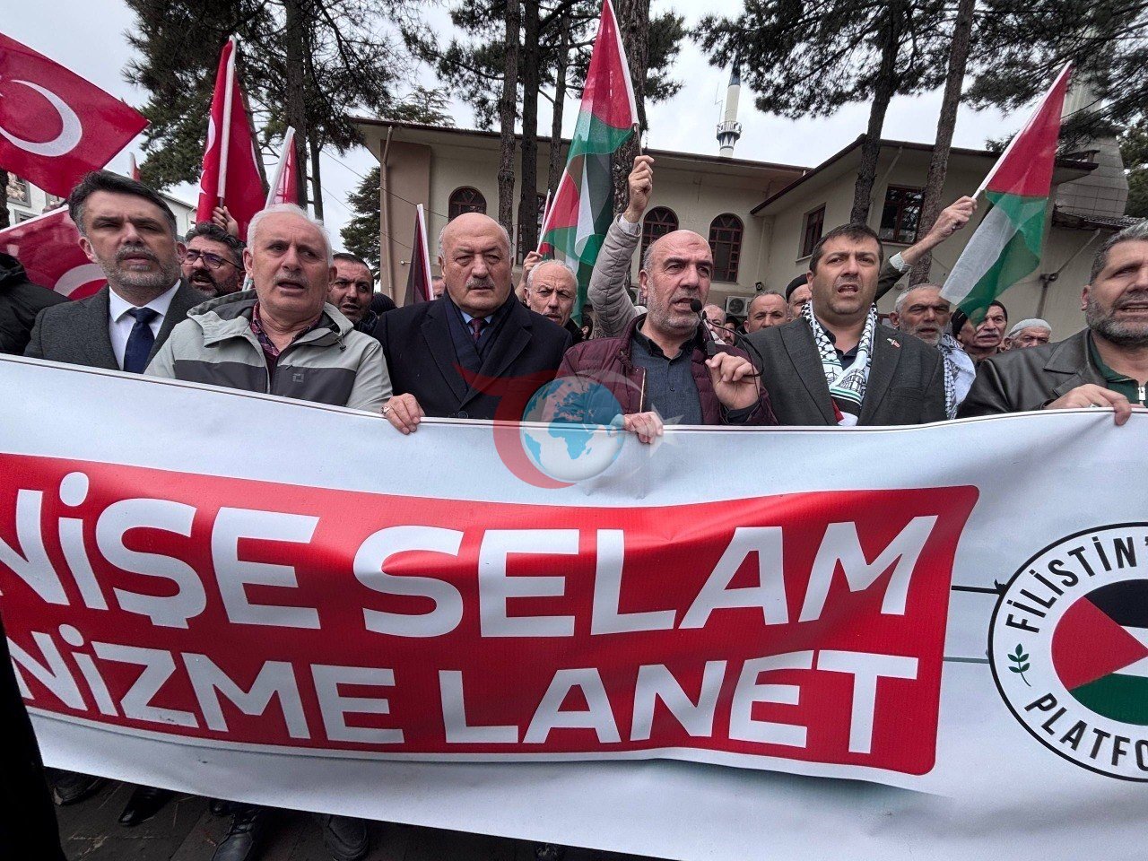 Erzincan&rsquo;da Filistin için tek yürek çağrısı