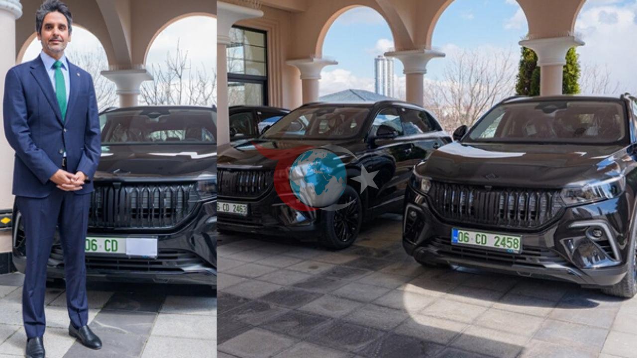 Katar Ankara Büyükelçiliği, Togg Araçlarıyla Türk Sanayisine Güvenini Gösterdi