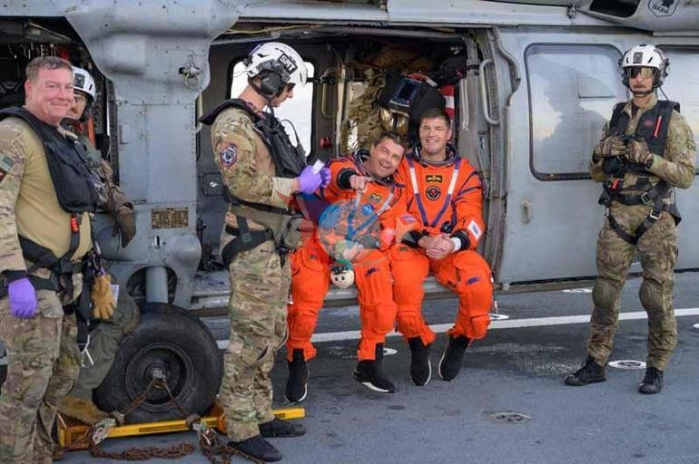 ‘Artemis 2’ mürettebatı Dünyaya döndü