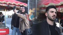 Kestaneci Alper Temel'in büyük şöhreti! Turistler fotoğraf için yarışıyor