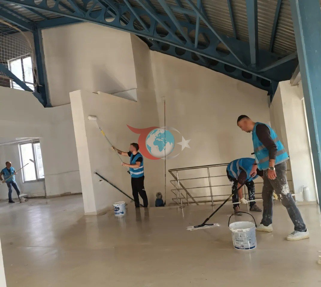 Sinop&rsquo;ta yüzme havuzu yükümlülerin eliyle yenilendi
