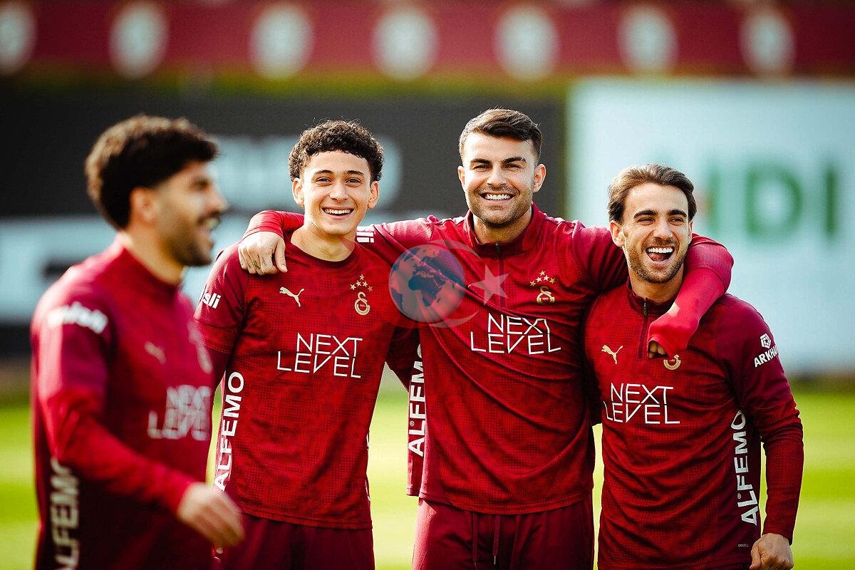 Galatasaray antrenmanından bir görsel