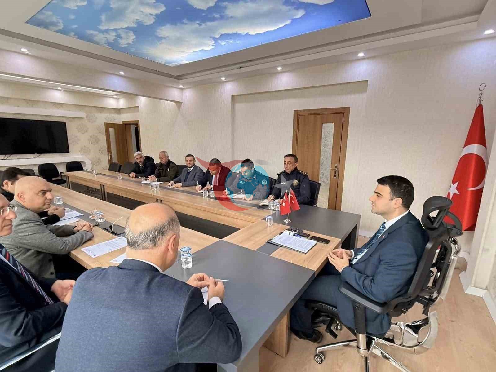 Orman Yangınlarıyla Mücadele Toplantısı gerçekleştirildi