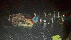 Fethiyede tekne kayalıklara çarptı 6 kişi kurtarıldı, 1 kişi kayıp