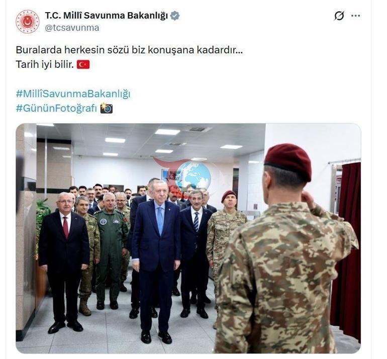 MSBden Herkesin sözü biz konuşana kadardır paylaşımı