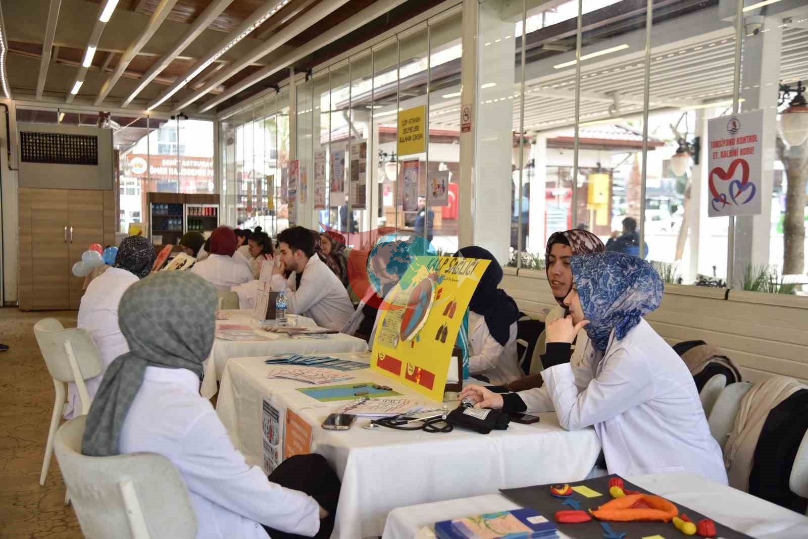 Atakum’da ücretsiz sağlık taramasına vatandaşlardan yoğun ilgi