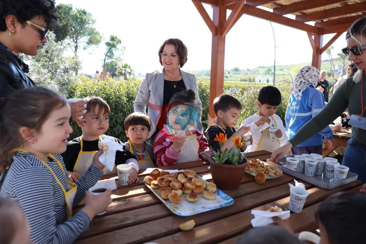 Didim’de çocuklar tarımı uygulamalı öğrendi