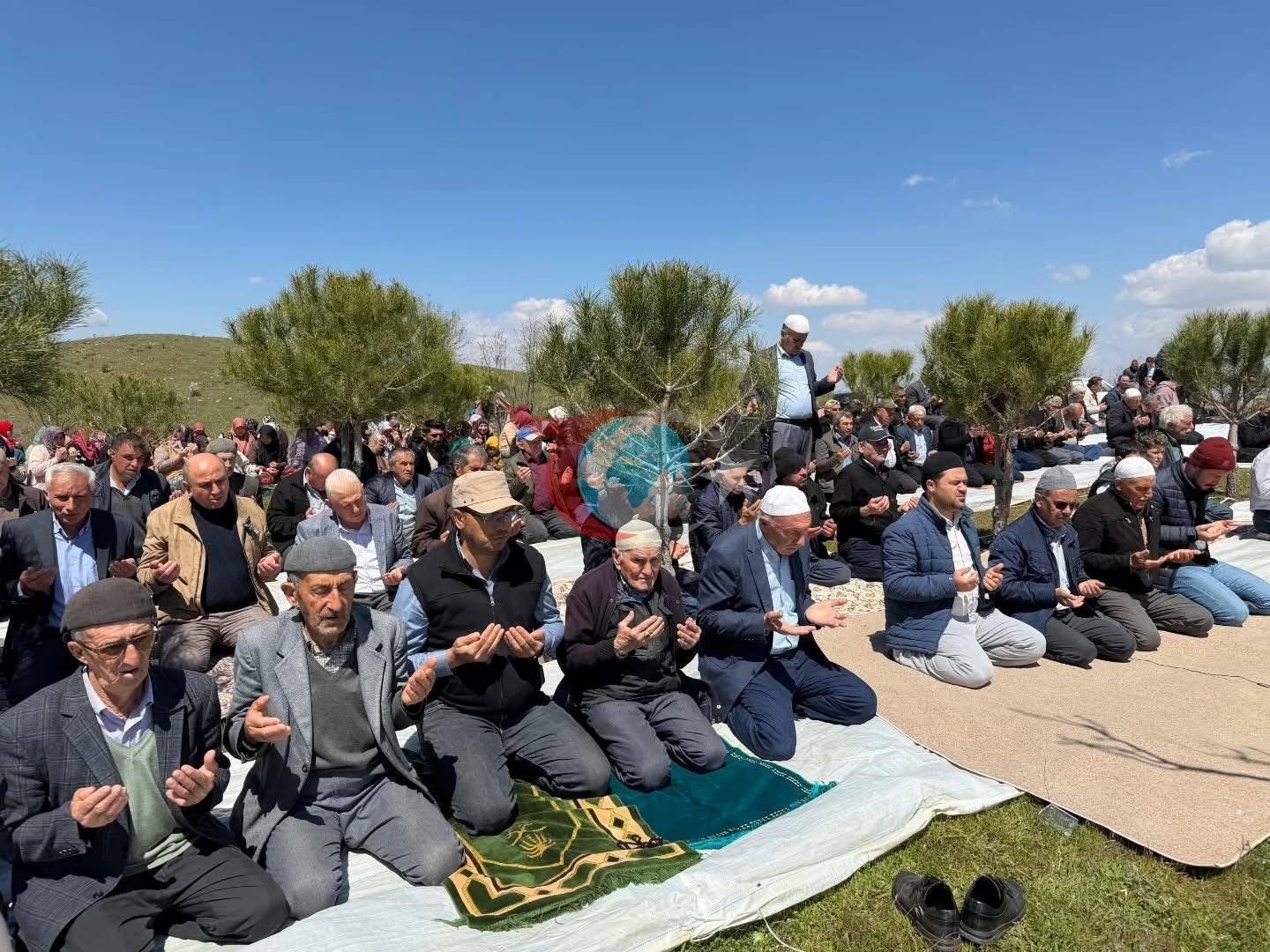 Kızılçukur’da yağmur duası geleneği yaşatıldı