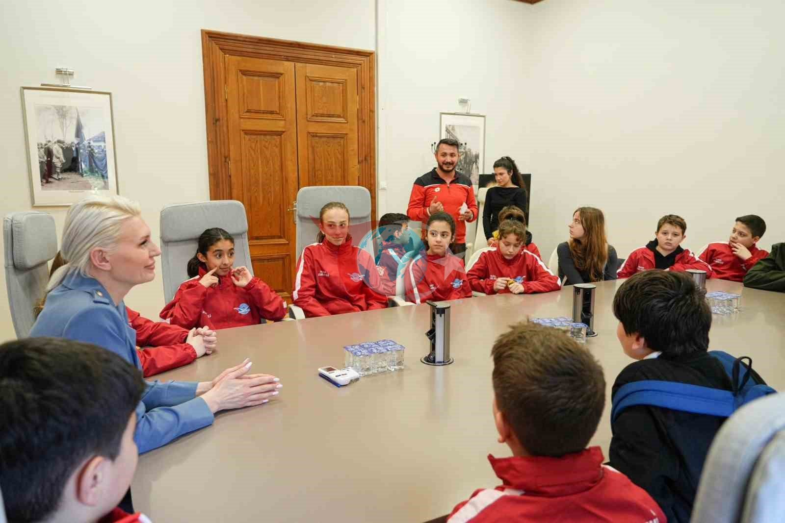 Başkan Subaşı Bilecik Gençlik ve Spor Kulübü sualtı hokeyi takımlarını ağırladı