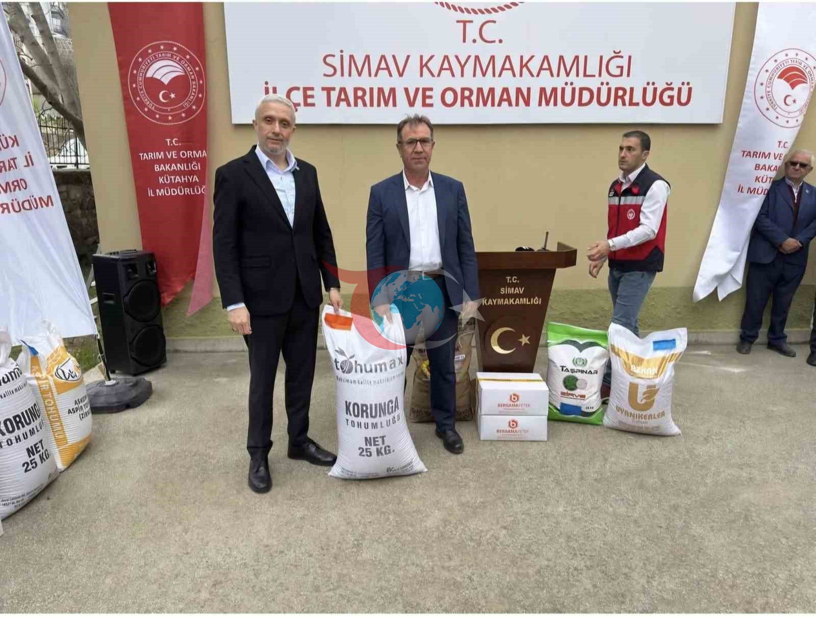 Simav’da çiftçilere yüzde 75 hibeli tohum desteği