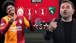 Galatasaray'ın maçı sonrası İlker Yağcıoğlu'ndan şampiyonluk yorumu! 'Her şey Fenerbahçe'nin elinde'