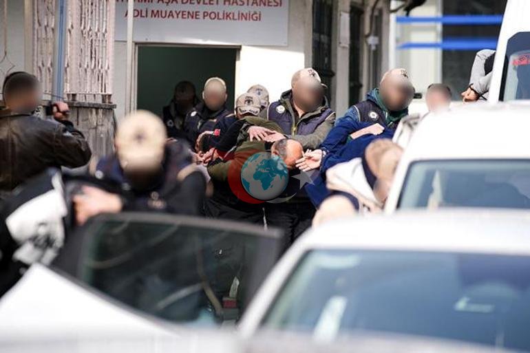 Beşiktaşta polis noktasına terör saldırısı Gözaltına alınan 3 şüpheli adliyede