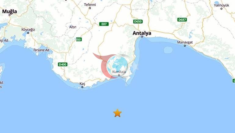 Akdenizde 4.7lik deprem Naci Görür uyardı: Bu fay çok daha büyük deprem üretebilir