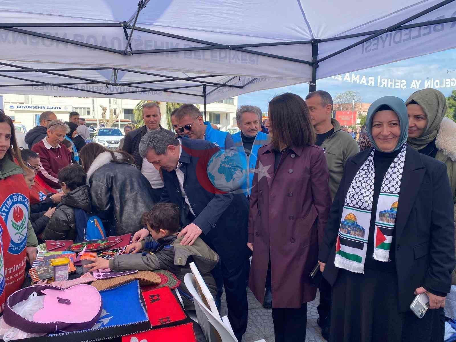 Samsun’dan Gazze’ye Destek Eli