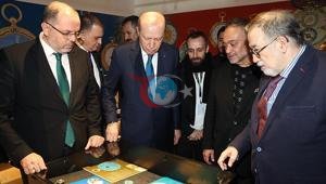 Cumhurbaşkanı Erdoğan, Muhteşem Cep Saatleri Koleksiyonu sergisini gezdi