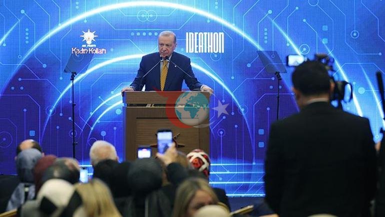 Cumhurbaşkanı Erdoğan, Kadın Kolları Ideathon Programına katıldı