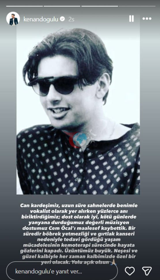 Müzisyen Cem Öcal hayatını kaybetti