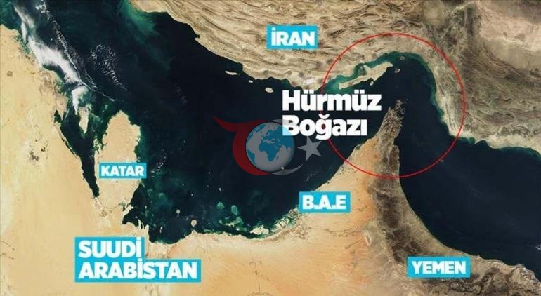 Ablukayı delen tek ülke Çin menşeli gemi Hürmüz Boğazından geçti