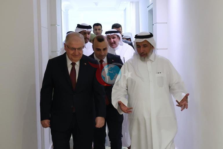 Bakan Güler, Katar Evkaf ve Şeriye Bakanı Al Ghanem ile görüştü