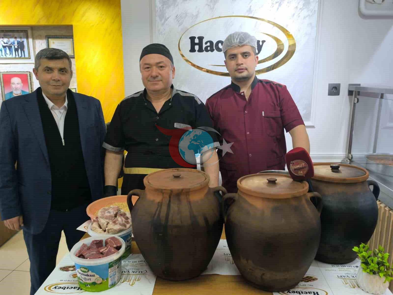 Afyonkarahisar’ın damak çatlatan lezzetinin sırrını işi ustaları anlattı